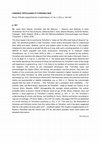 Research paper thumbnail of Chronica Tertullianea et Cyprianea 2020, No. 25 (rf. Laato, Anni Maria, Tertullian and the Deacons — Deacons and Diakonia in Early Christianity: the First Two Centuries, edited by Bart J. Koet, Edwina Murphy, and Esko Ryökäs, Tübingen : Mohr Siebeck, 2018, pp. 245-253)