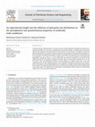 Research paper thumbnail of An experimental insight into the influence of sand grain size distribution on the petrophysical and geomechanical properties of artificially made sandstones