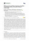 Research paper thumbnail of Anthropometric and Motor Competence Classifiers of Swimming Ability in Preschool Children—A Pilot Study