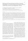 Research paper thumbnail of P-glycoprotein interfering agents potentiate ivermectin susceptibility in ivermectin sensitive and resistant isolates ofTeladorsagia circumcinctaandHaemonchus contortus