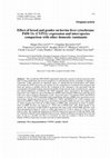 Research paper thumbnail of Effect of breed and gender on bovine liver cytochrome P450 3A (CYP3A) expression and inter-species comparison with other domestic ruminants