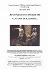 Research paper thumbnail of Affiche exposition "Aux sources de l'énergie des habitants de Kagoshima" mai-juin 2022