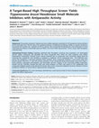 Research paper thumbnail of A target-based high throughput screen yields Trypanosoma brucei hexokinase small molecule inhibitors with antiparasitic activity