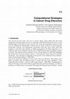 Research paper thumbnail of Computational Strategies in Cancer Drug Discovery