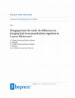 Research paper thumbnail of Bringing home the trash: do differences in foraging lead to increased plastic ingestion in Laysan Albatrosses?