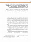 Research paper thumbnail of Peregre defuncti": observaciones sobre la repatriación de restos mortales y la dedicación de cenotafios en la Hispania romana (siglos I-III)