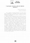 Research paper thumbnail of O princípio do mal na obra de Gabriel Garavello