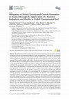 Research paper thumbnail of Mitigation of Nickel Toxicity and Growth Promotion in Sesame through the Application of a Bacterial Endophyte and Zeolite in Nickel Contaminated Soil