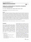 Research paper thumbnail of Studying the non-thermal plasma jet characteristics and application on bacterial decontamination