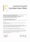 Research paper thumbnail of Journal of Current Southeast Asian Affairs Indonesian Perceptions and Attitudes toward the ASEAN Community