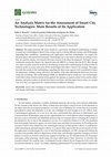 Research paper thumbnail of An Analysis Matrix for the Assessment of Smart City Technologies: Main Results of Its Application