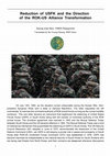 Research paper thumbnail of [YINKS] Reduction of USFK and the Direction of the ROK-US Alliance Transformation