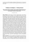 Research paper thumbnail of Intelligence of Intelligence: Thinking Unbound