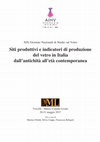 Research paper thumbnail of Gemme vitree e paste vitree: la questione delle officine - 1. Le officine antiche: il dato archeologico e le officine di produzione (pp. 73-74); 8. Dal moderno all'antico: spunti di riflessione (pp. 83-86)