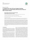 Research paper thumbnail of A Combined One-Class SVM and Template-Matching Approach for User-Aided Human Fall Detection by Means of Floor Acoustic Features