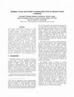 Research paper thumbnail of Spinglass: secure and scalable communication tools for mission-critical computing