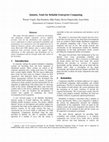 Research paper thumbnail of Quintet, tools for reliable enterprise computing