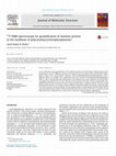 Research paper thumbnail of 31P NMR spectroscopy for quantification of moieties present in the backbone of poly(aryloxycyclotriphosphazene)