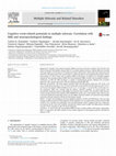 Research paper thumbnail of Cognitive Event-Related Potentials in Multiple Sclerosis