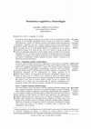 Research paper thumbnail of Semántica cognitiva y fraseología