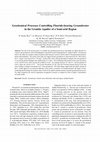 Research paper thumbnail of Geochemical processes controlling fluoride-bearing groundwater in the granitic aquifer of a semi-arid region