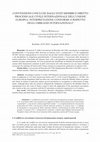 Research paper thumbnail of Convenzioni concluse dagli Stati Membri e Diritto processuale civile internazionale dellUnione Europea: interpretazione conforme o rispetto degli obblighi internazionali?