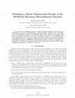 Research paper thumbnail of Preliminary Thrust Measurement Results of the BUSTLab Microwave Electrothermal Thruster