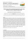 Research paper thumbnail of Enhancement of the mechanical properties for above-knee prosthetic socket by using the bamboo fiber