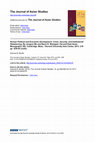 Research paper thumbnail of Korean Political and Economic Development: Crisis, Security, and Institutional Rebalancing. By Jongryn Mo and Barry R. Weingast. Harvard East Asian Monographs 362. Cambridge, Mass.: Harvard University Asia Center, 2013. 218 pp. $39.95 (cloth)