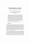 Research paper thumbnail of Ride Hailing Regulations in Cali, Colombia: Towards Autonomous and Decent Work