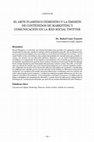 Research paper thumbnail of El Arte Flamenco femenino y la emisión de contenidos de Marketing y Comunicación en la red social Twitter