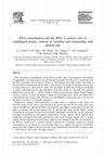 Research paper thumbnail of RNA concentration and the RNA to protein ratio in cephalopod tissues: sources of variation and relationship with growth rate