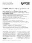 Research paper thumbnail of EAGLE 2006 – Multi-purpose, multi-angle and multi-sensor in-situ and airborne campaigns over grassland and forest