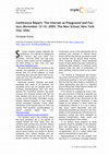 Research paper thumbnail of Conference Report: The Internet as Playground and Factory (November 12-14, 2009, The New School, New York City, USA)