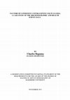 Research paper thumbnail of Factors of consistent contraceptive use in Uganda: A case study of the 2006 demographic and health survey data