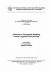 Research paper thumbnail of 0019/2009 - A Survey on Conceptual Modeling