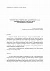 Research paper thumbnail of Estudio del comentario agustiniano a la Primera Epístola de san Juan. Estado de la cuestión