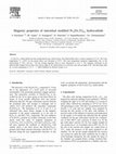 Research paper thumbnail of Magnetic properties of interstitial modified Pr3(Fe,Ti)29 hydrocarbide