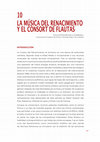 Research paper thumbnail of LA MÚSICA DEL RENACIMIENTO Y EL CONSORT DE FLAUTAS