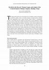 Research paper thumbnail of Reviled in the record: Thomas Logan, and origins of the Cromwell quartz mining company, Bendigo, Otago