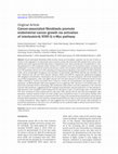 Research paper thumbnail of Cancer-associated fibroblasts promote endometrial cancer growth via activation of interleukin-6/STAT-3/c-Myc pathway