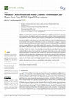 Research paper thumbnail of Variation Characteristics of Multi-Channel Differential Code Biases from New BDS-3 Signal Observations