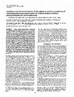 Research paper thumbnail of Isolation and characterization of pigment-protein particles from the light-harvesting complex of Phaeodactylum tricornutum