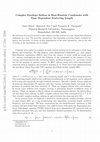 Research paper thumbnail of Complex Envelope Soliton in Bose-Einstein Condensate with Time Dependent Scattering Length