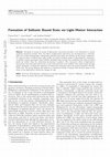 Research paper thumbnail of On the response of a Bose-Einstein condensate exposed to two counterpropagating ultra-fast laser beams