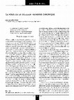 Research paper thumbnail of Le Poids de la Douleur Pelvienne Chronique