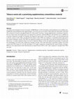 Research paper thumbnail of Briquettes from maize cobs and Ceiba pentandra at room temperature and low compacting pressure without a binder