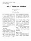 Research paper thumbnail of Theory of Biomimicry in Urbanscape