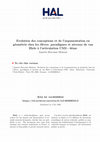 Research paper thumbnail of Evolution des conceptions et de l'argumentation en géométrie chez les élèves : paradigmes et niveaux de van Hiele à l'articulation CM2-6ème