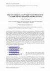 Research paper thumbnail of Slow Li Exchange in a Li 3 N Single Crystal Measured by 6 , 7 Li NMR Selective Quadrupole Satellite Inversion